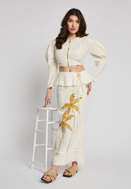 Gonna bianca da surf