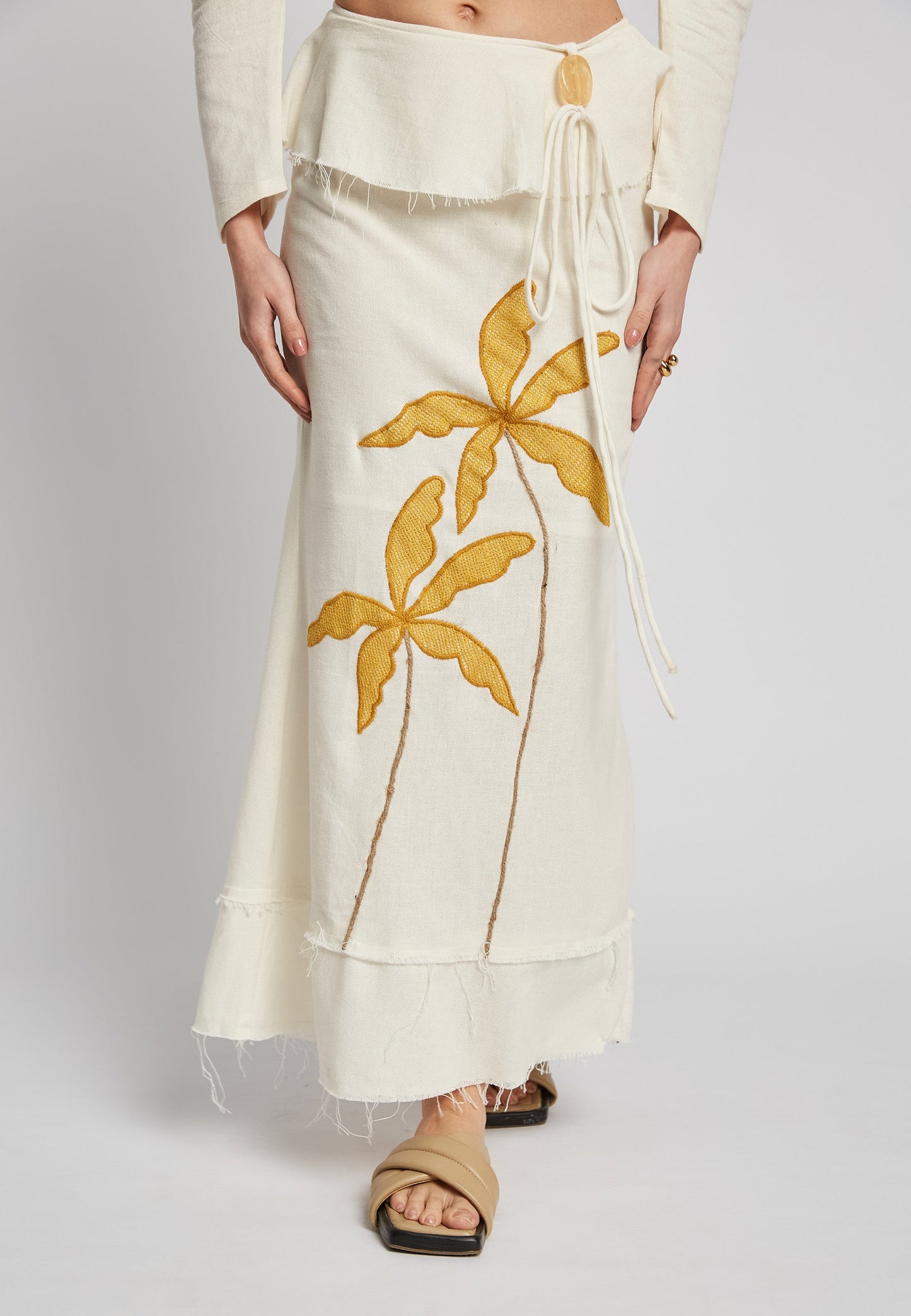 Gonna bianca da surf