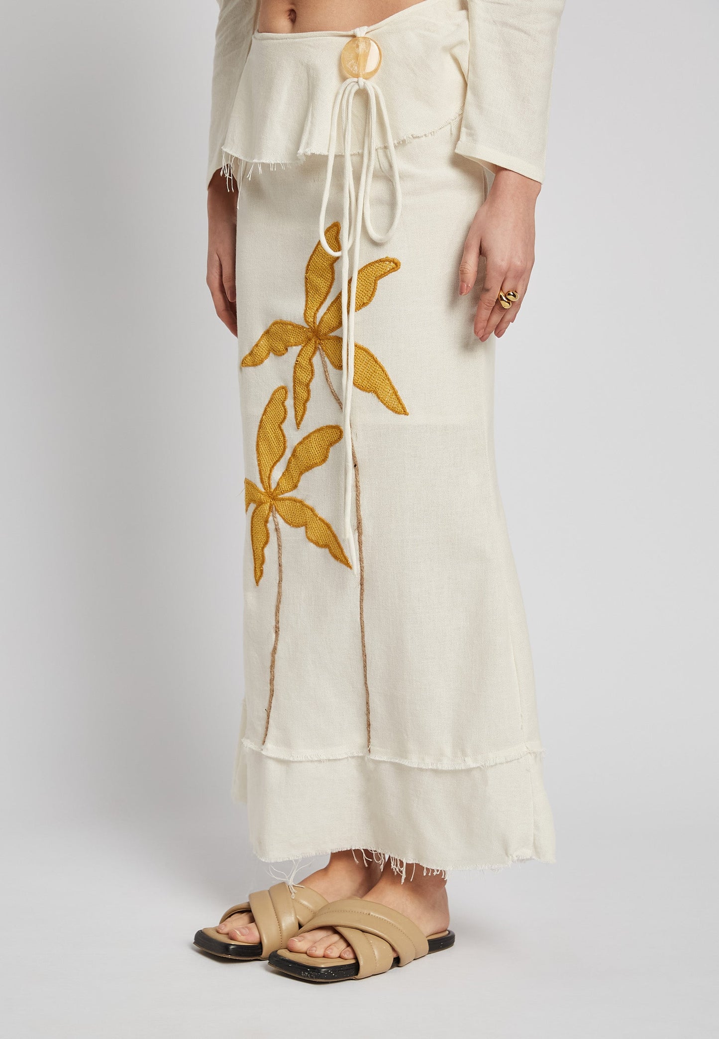 Gonna bianca da surf