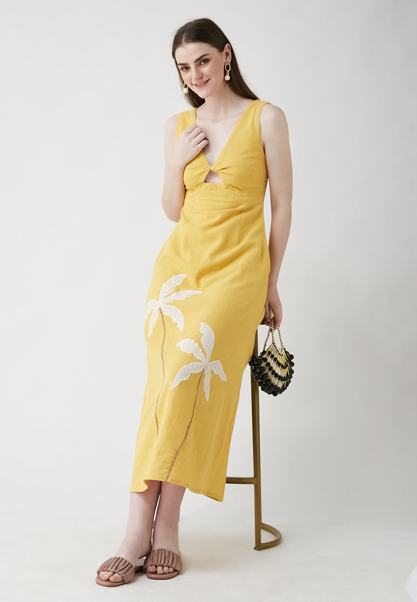 Covin Mango Long Dress