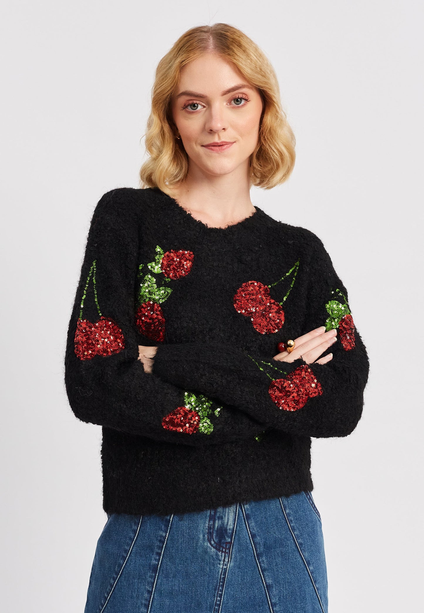 Ursula Black Sweater
