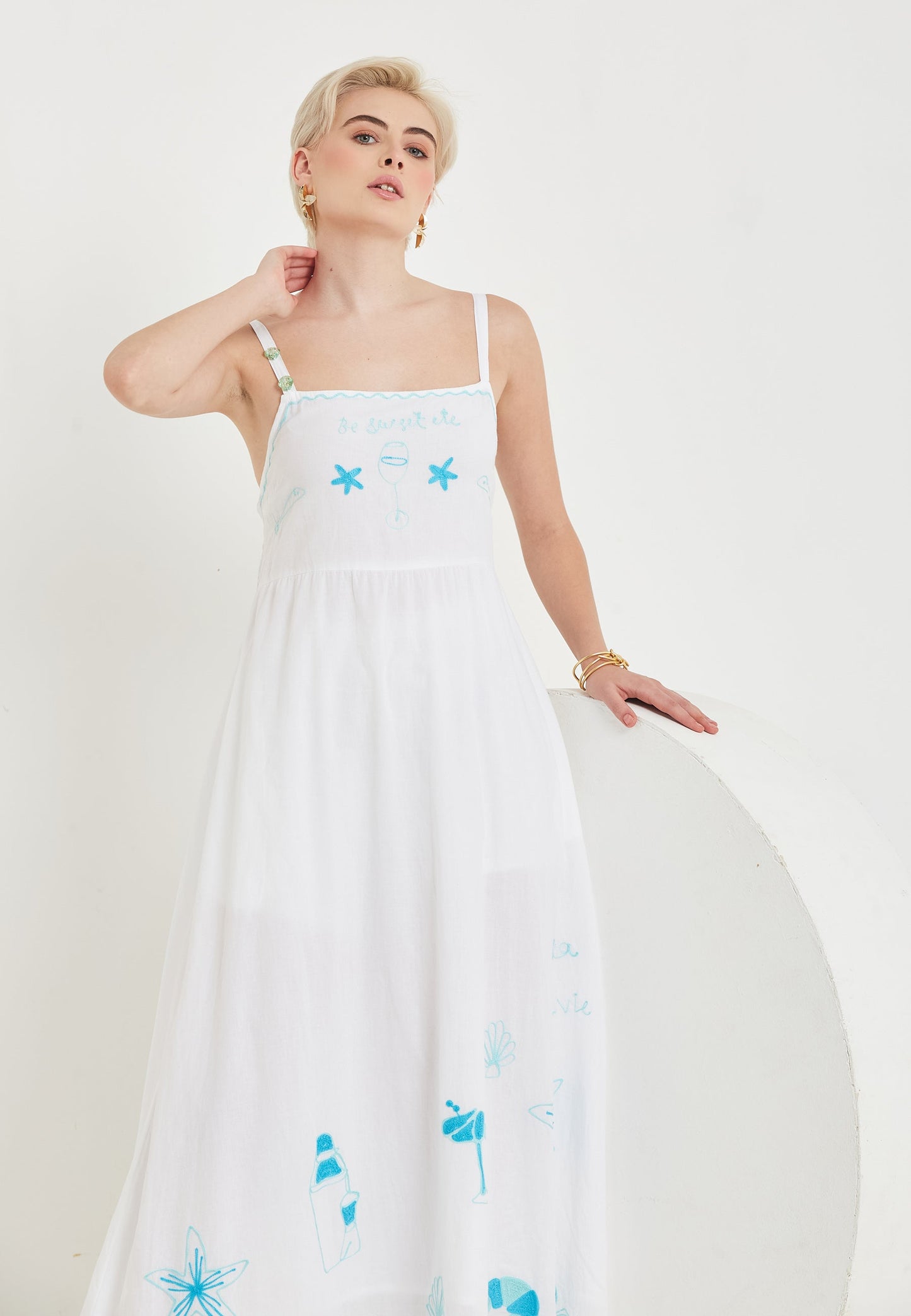Vita White Vestido