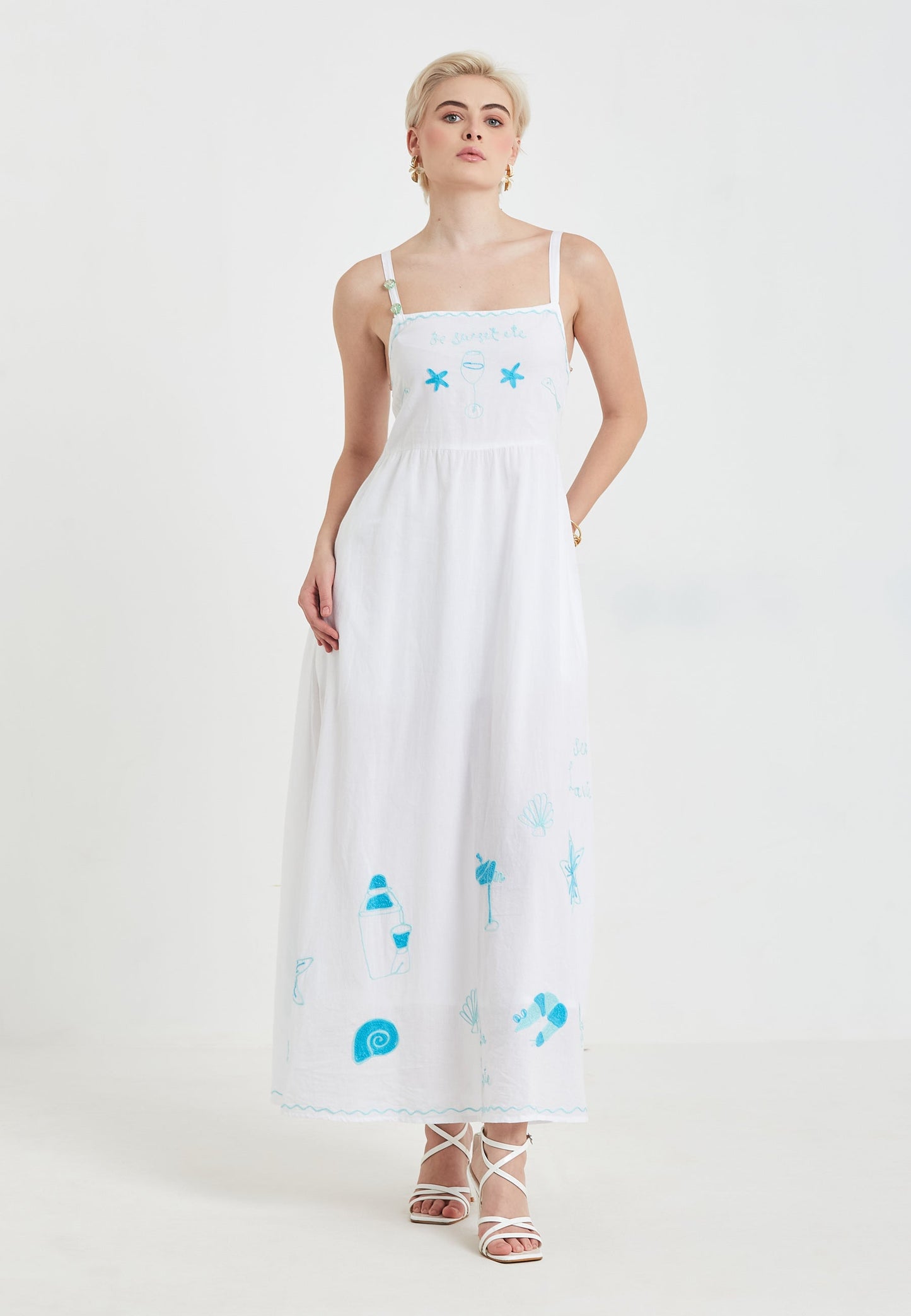 Vita White Vestido