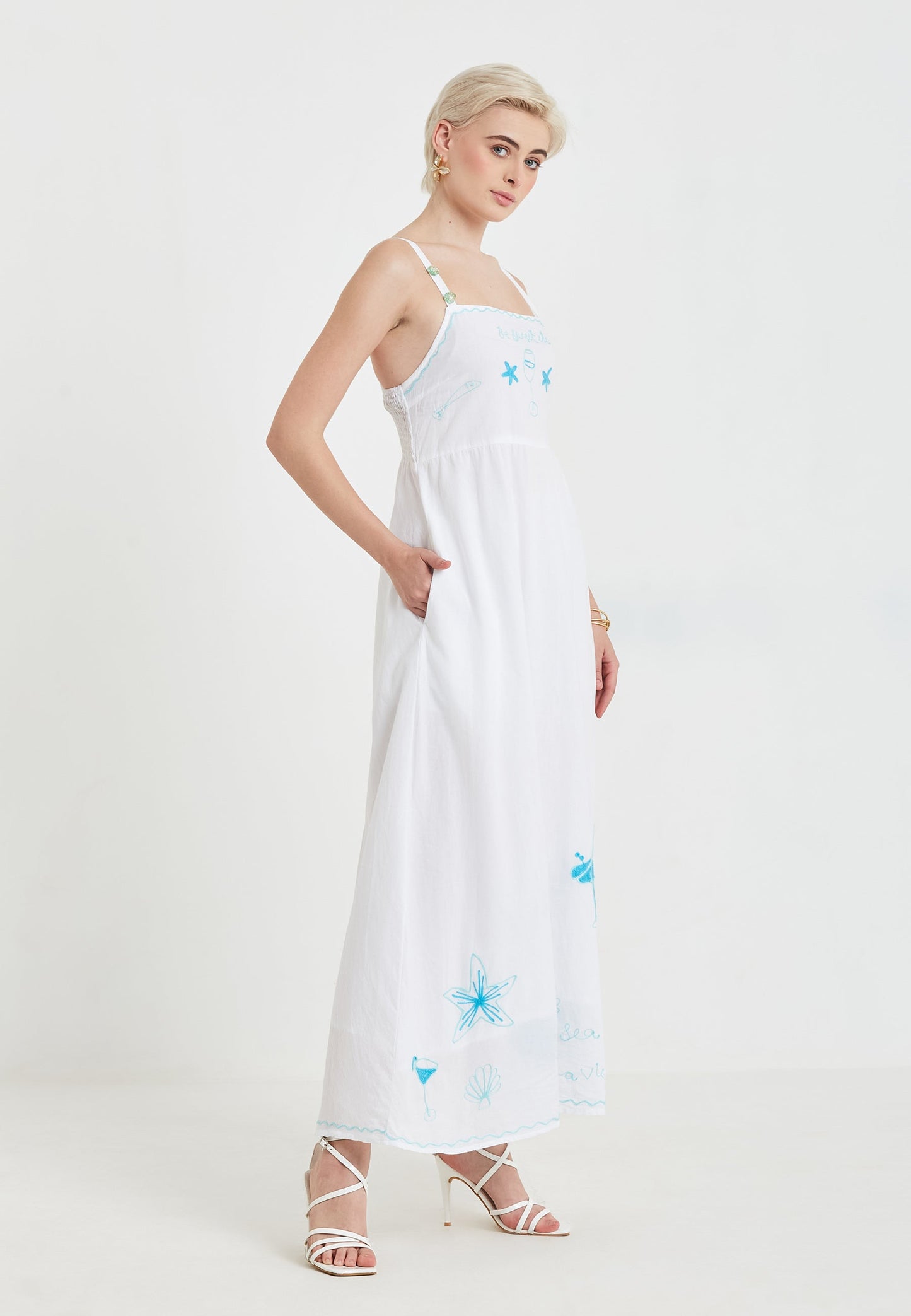 Vita White Vestido