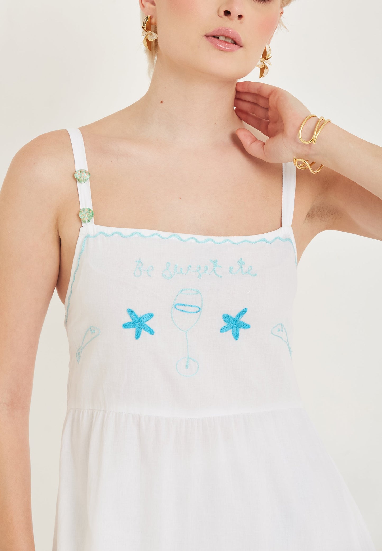 Vita White Vestido