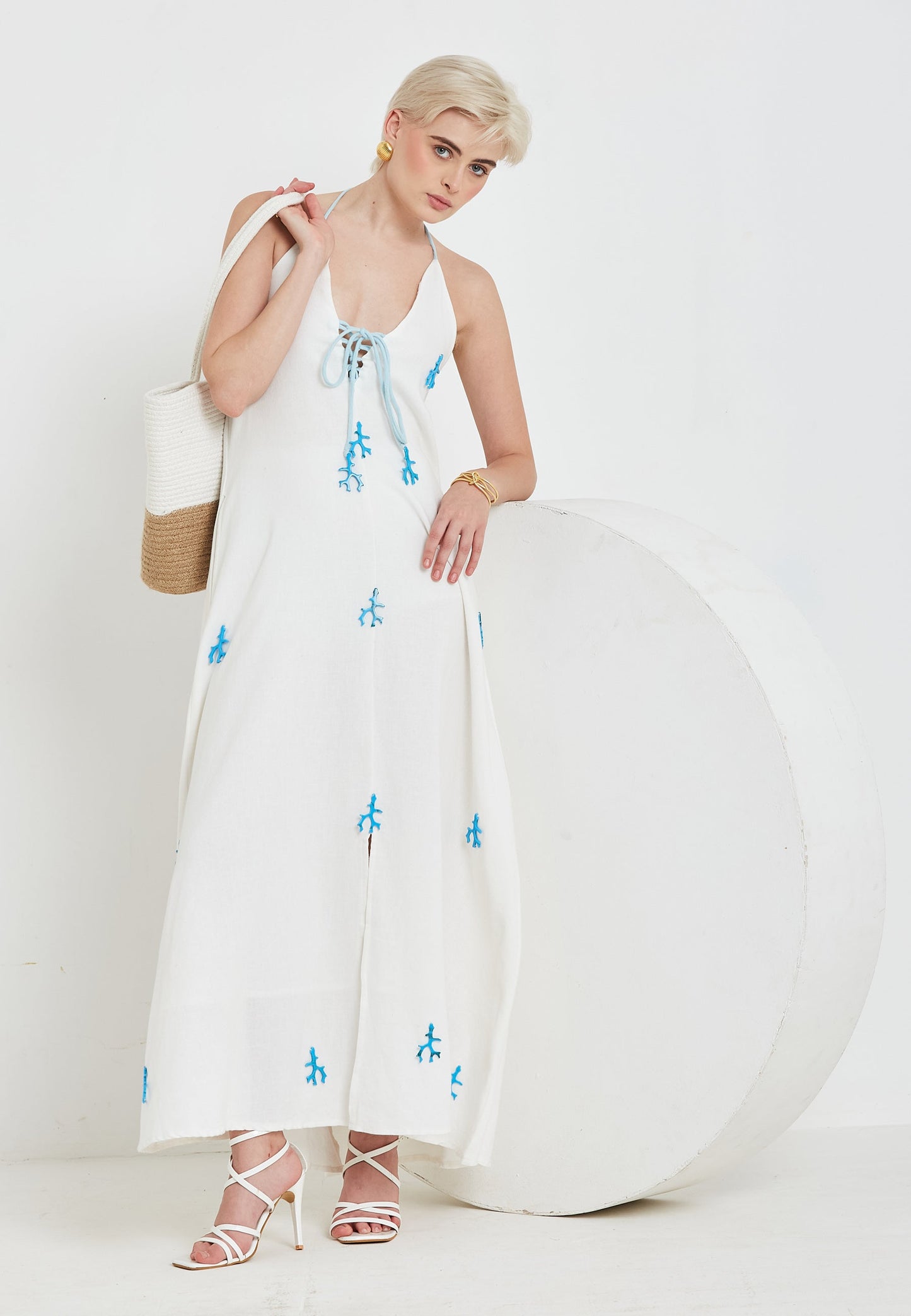 Vestido Blanco Marea