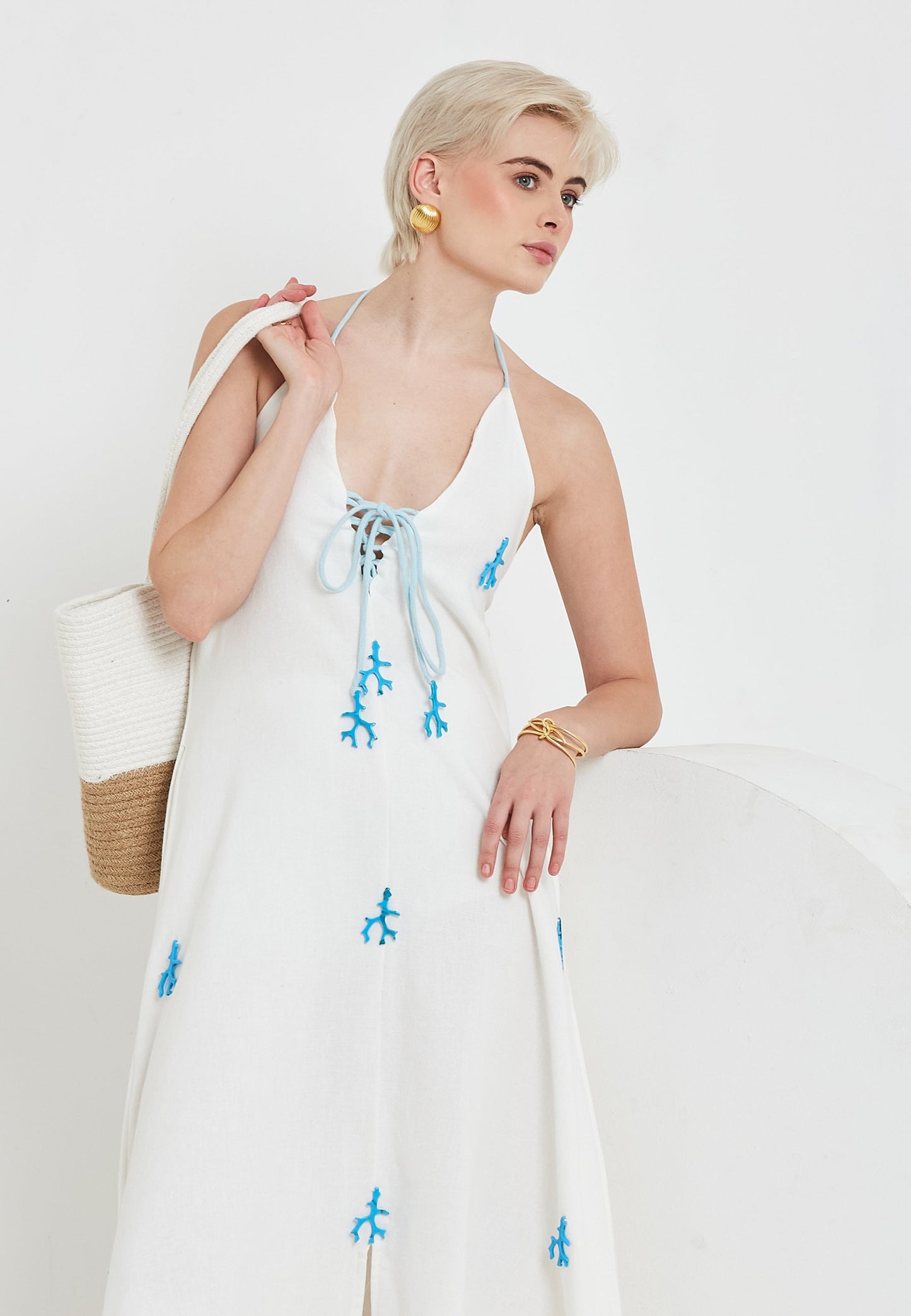 Vestido Blanco Marea