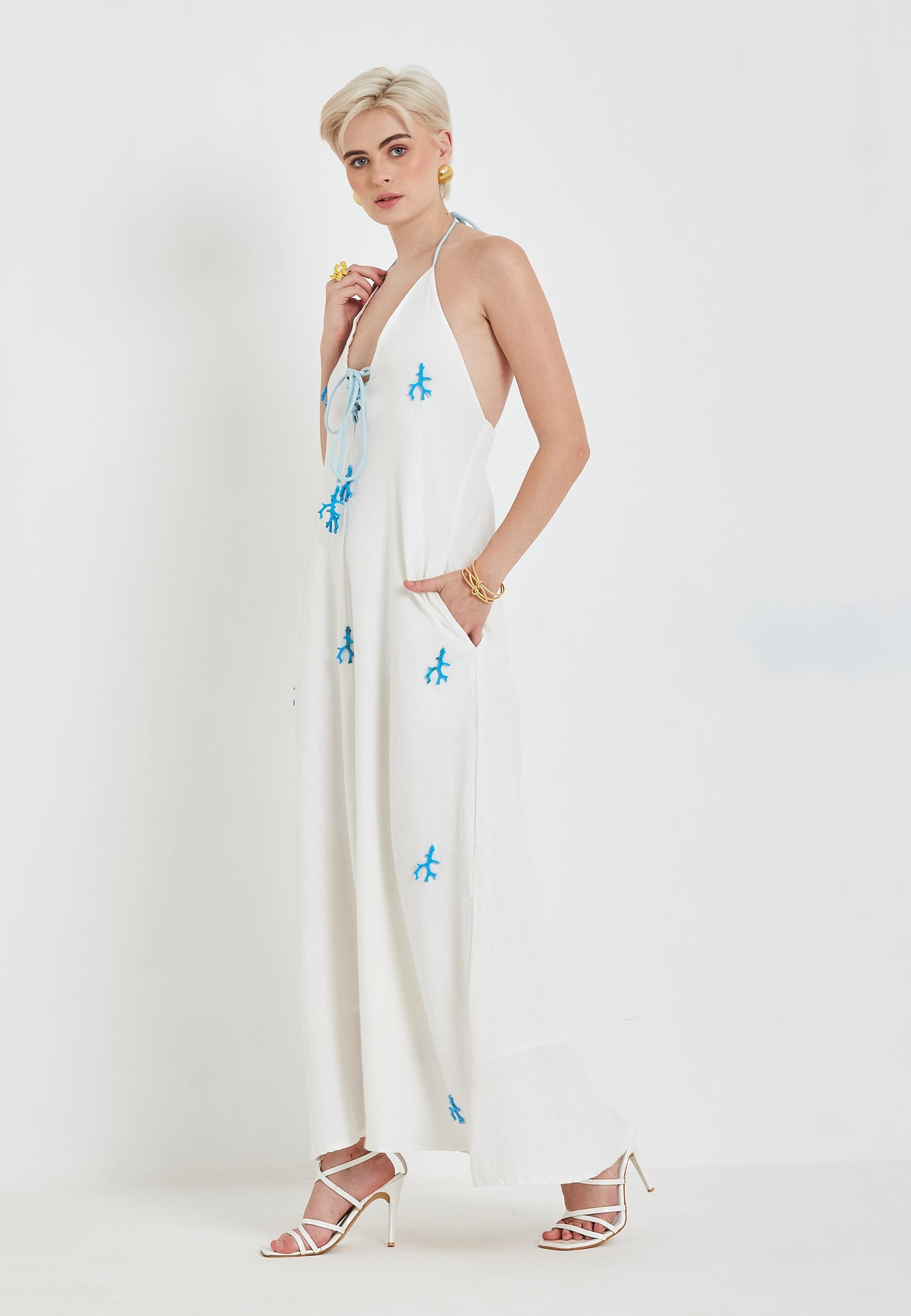 Vestido Blanco Marea