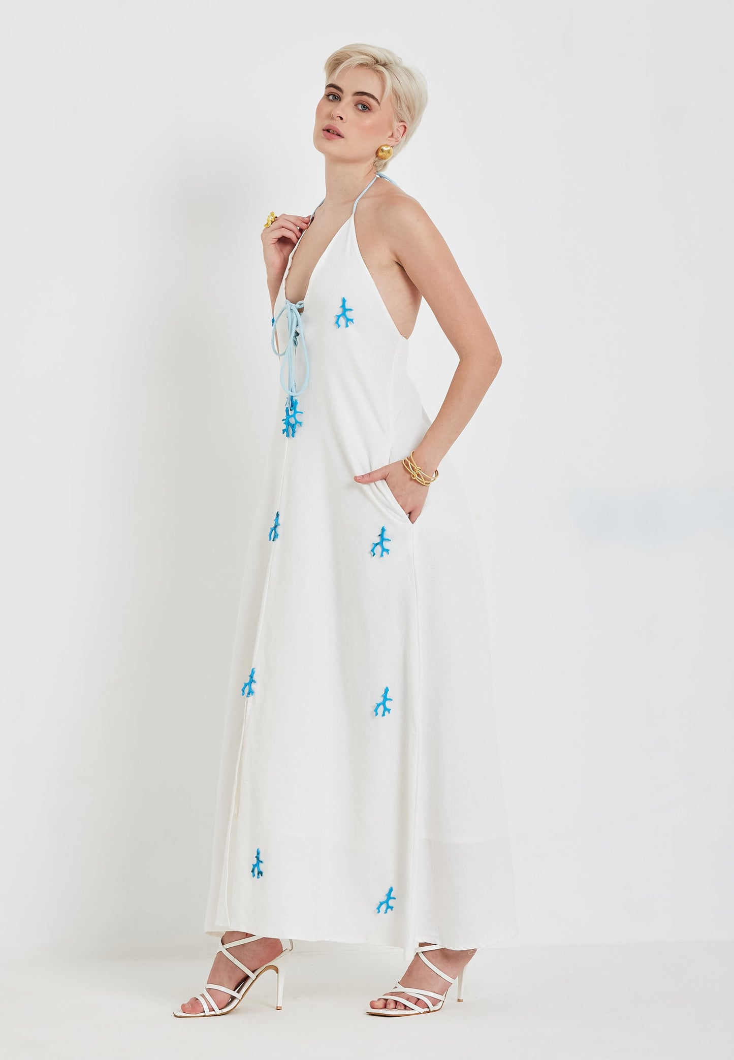 Vestido Blanco Marea