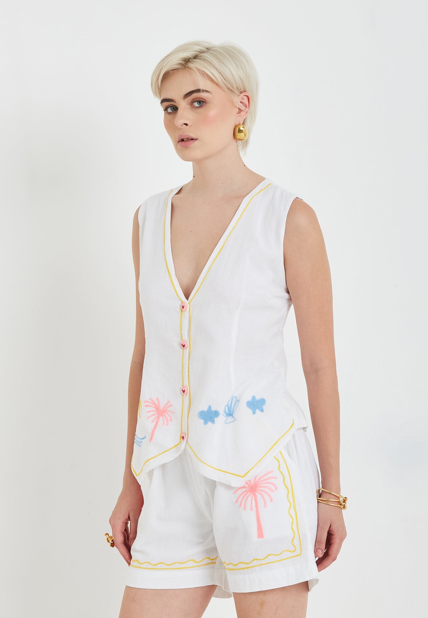 Chaleco blanco Fiamma