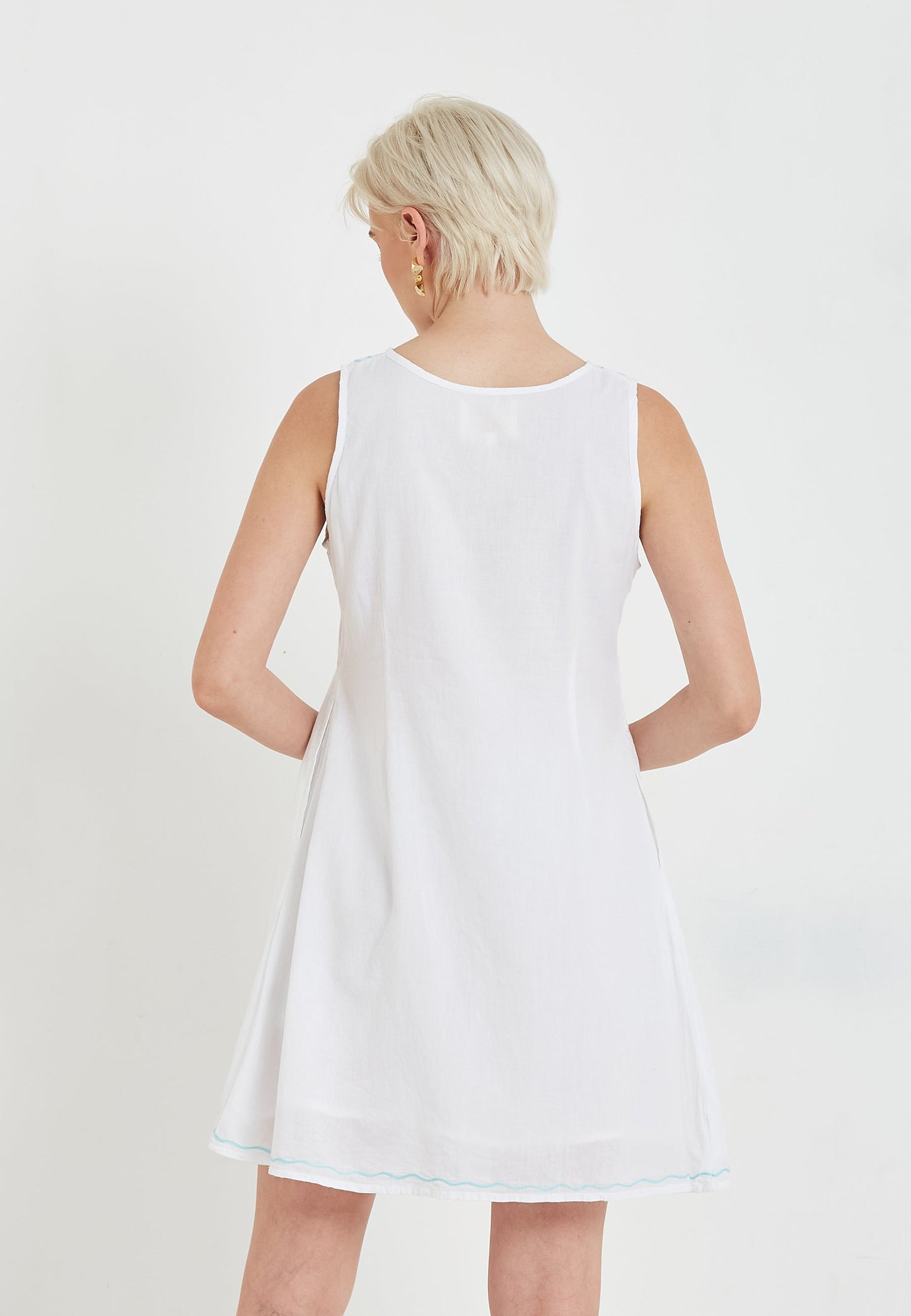 Vestido mini Dream blanco
