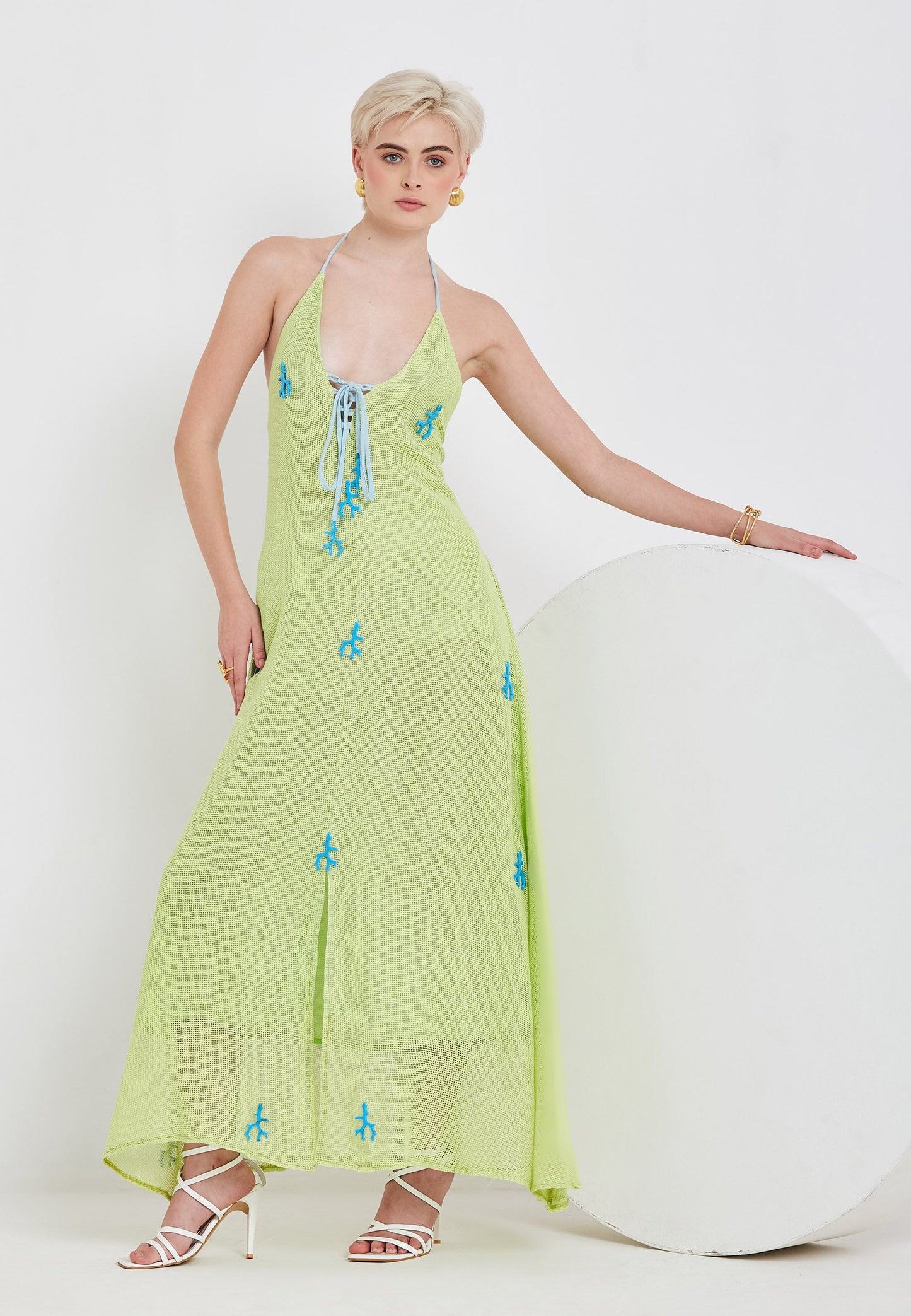 Vestido verde Atenas