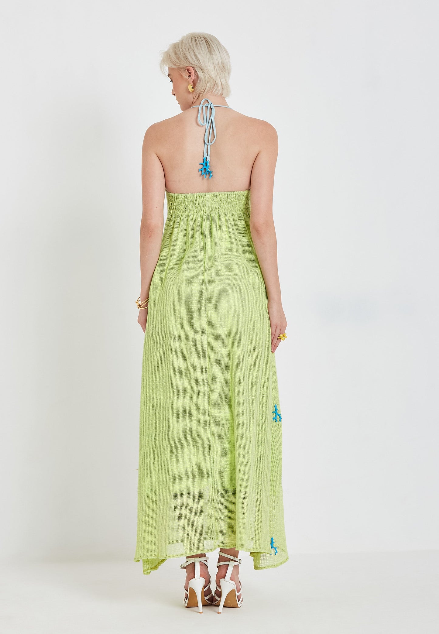 Vestido verde Atenas