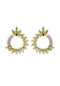 golden viper earrings Bombay Sunset