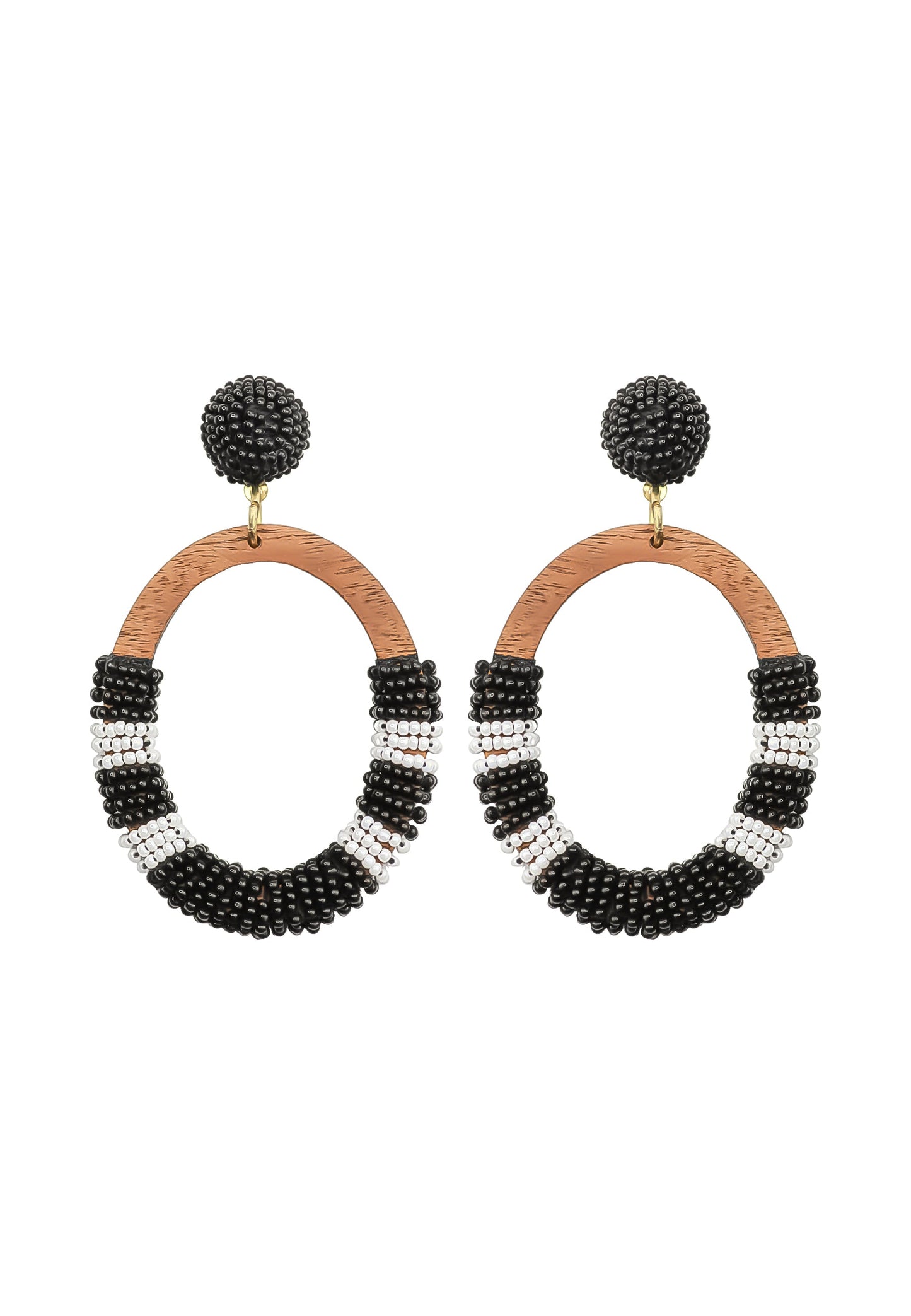 ruaha earrings Bombay Sunset