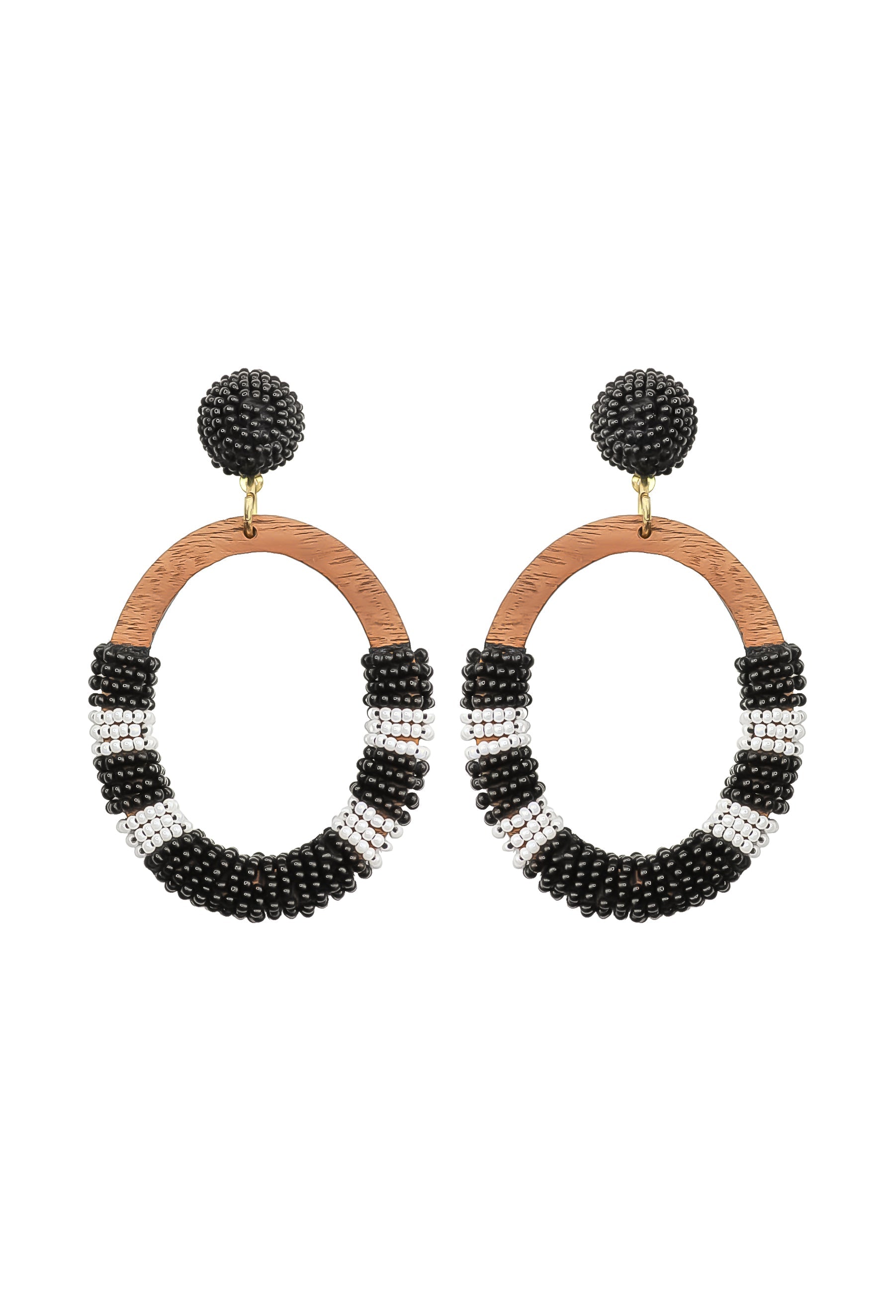 ruaha earrings Bombay Sunset