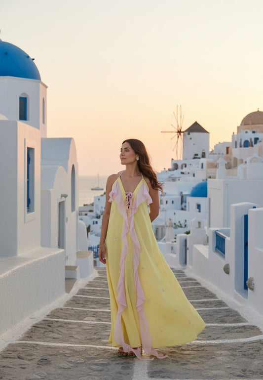 Brillante Yellow Dress