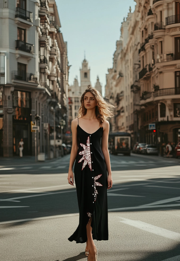 Abito nero Bliss Sun