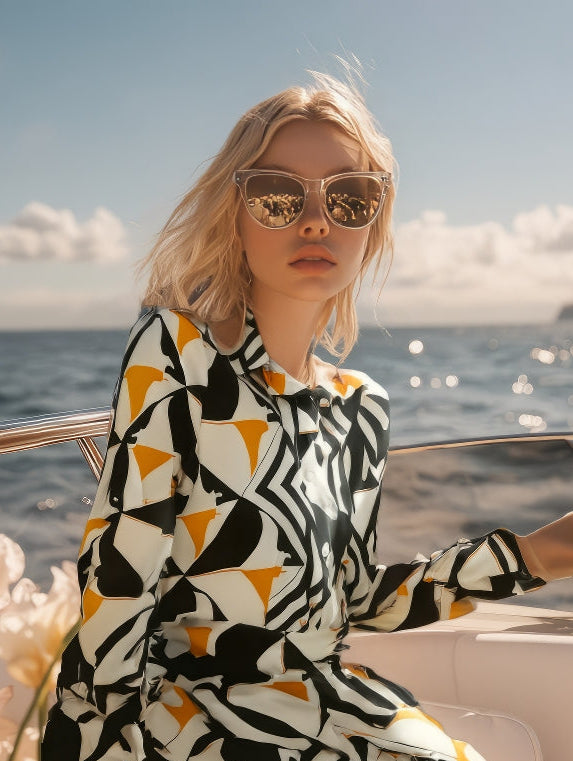 Abito camicia Astrid Manta