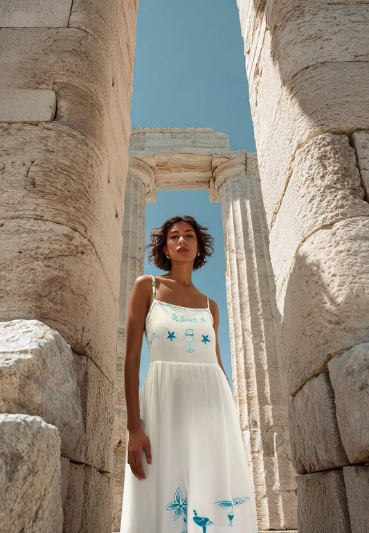 Vita White Dress