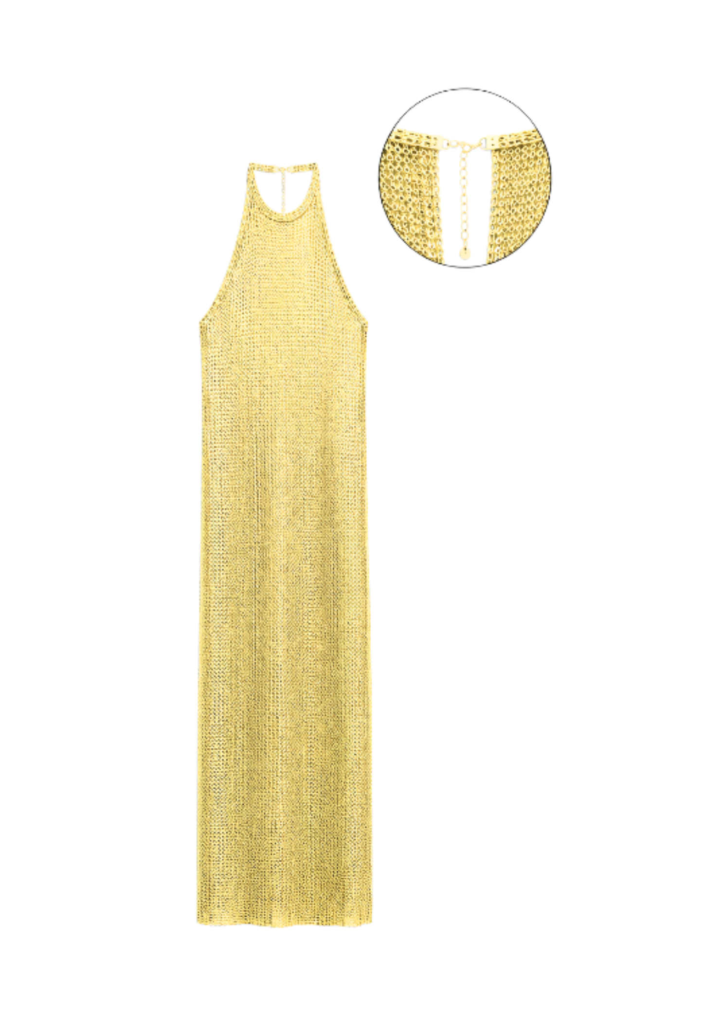 Iara Gold Dress