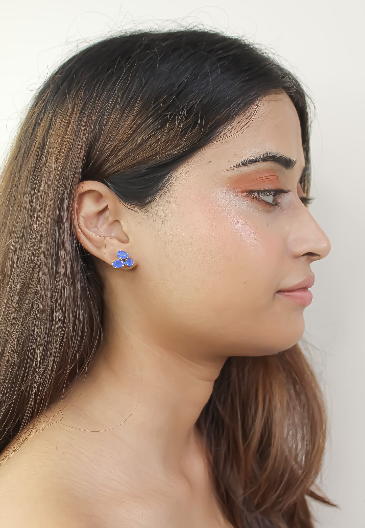 noor earrings Bombay Sunset