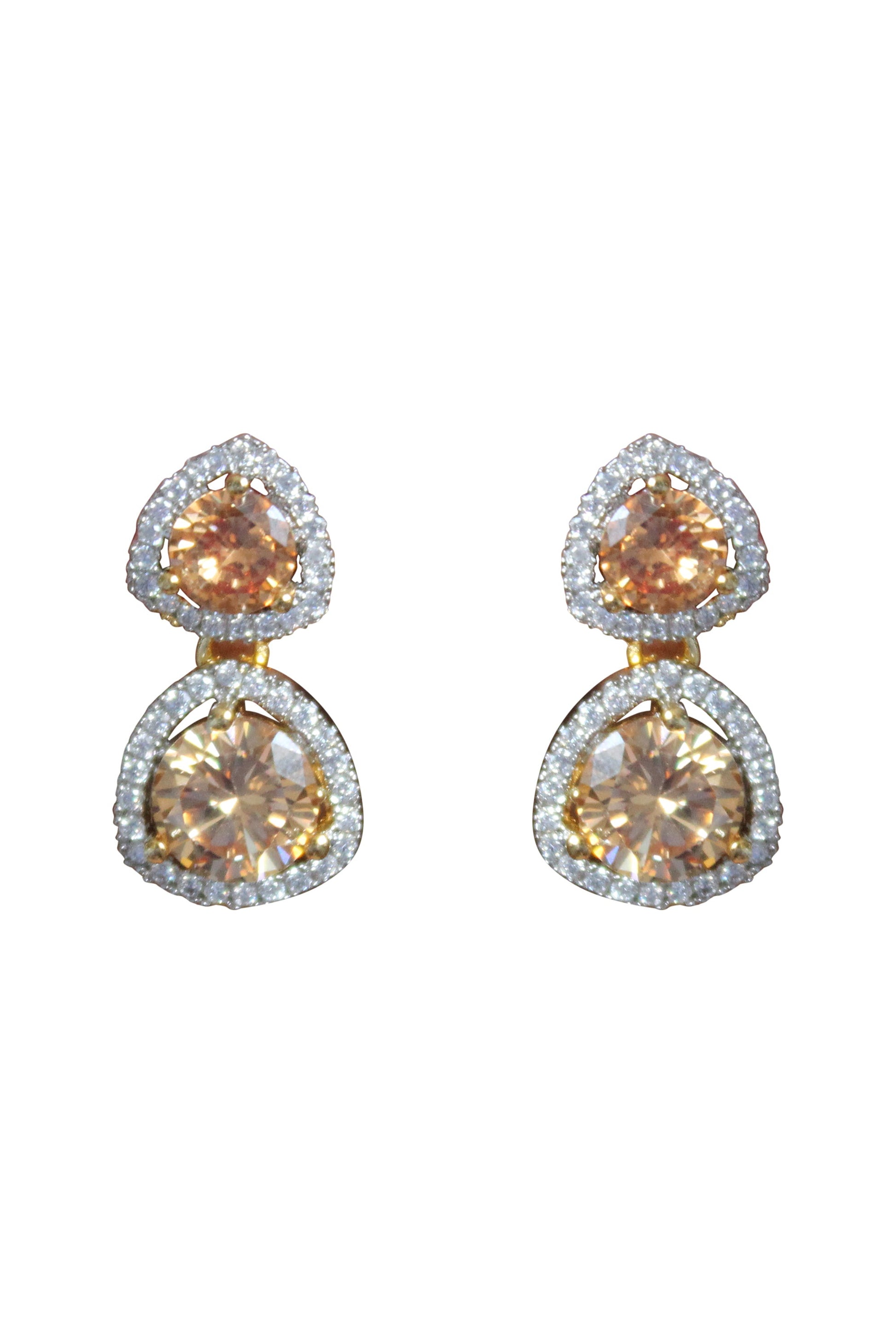 nikobar stone earrings below 50 boda bodas fiesta invitada Bombay Sunset