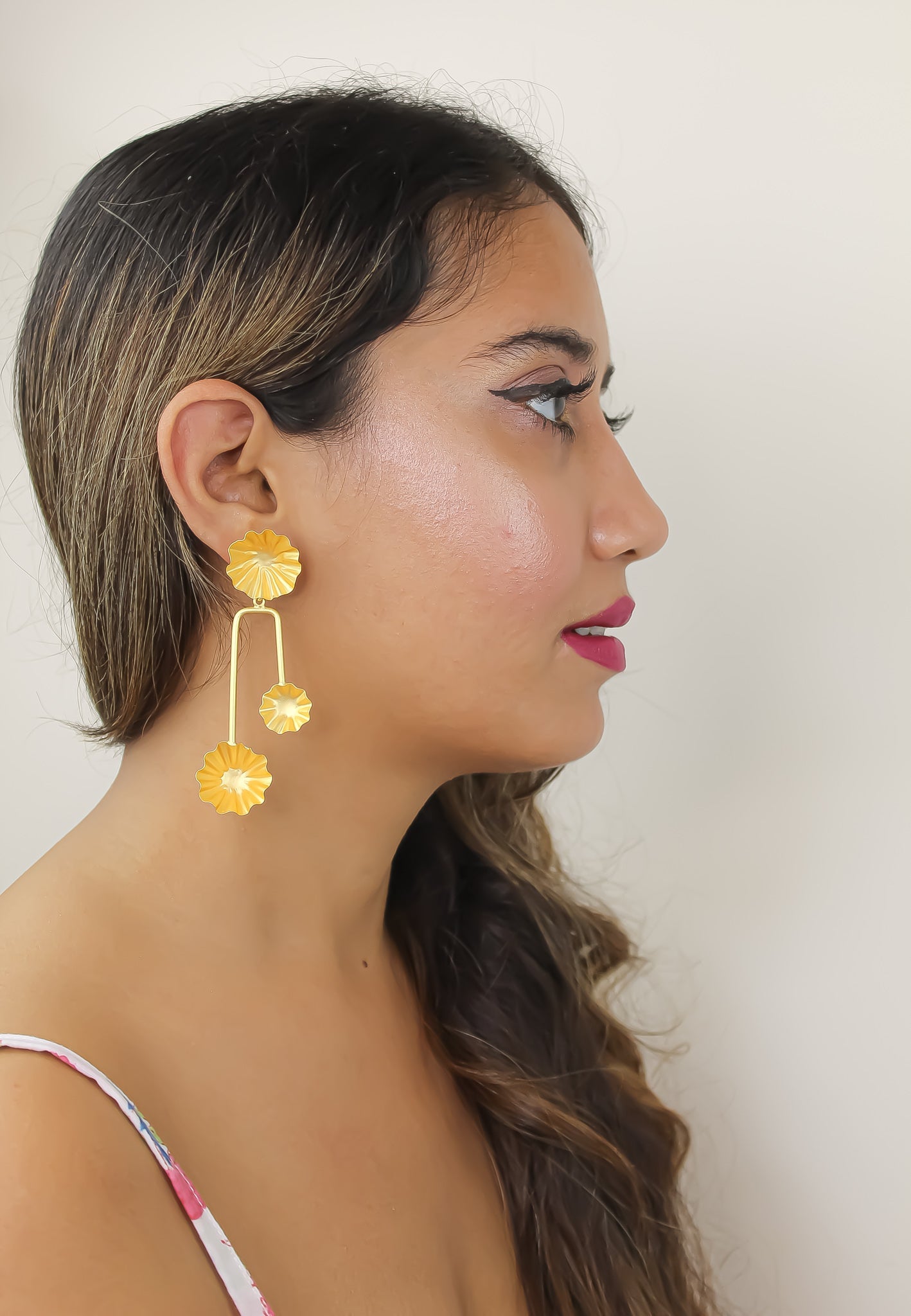 hadiyah earring Bombay Sunset