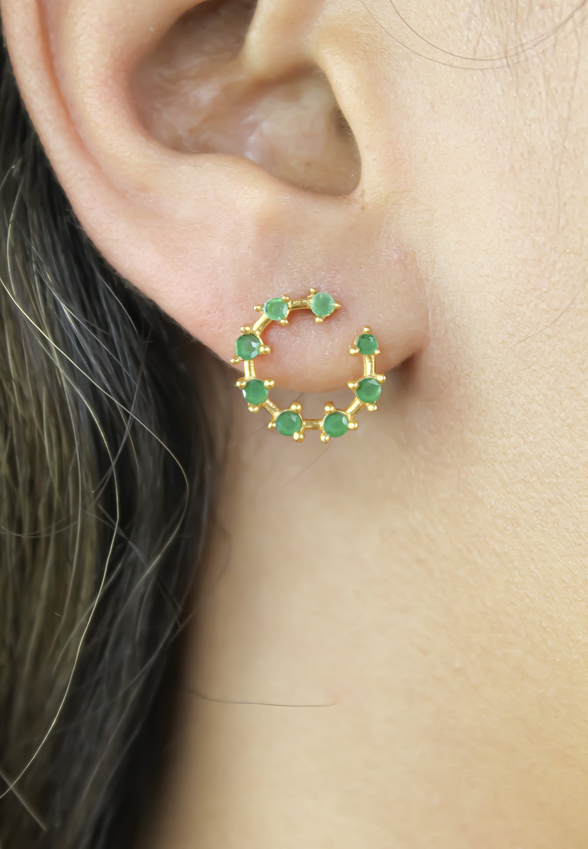 cruise viper earrings Bombay Sunset