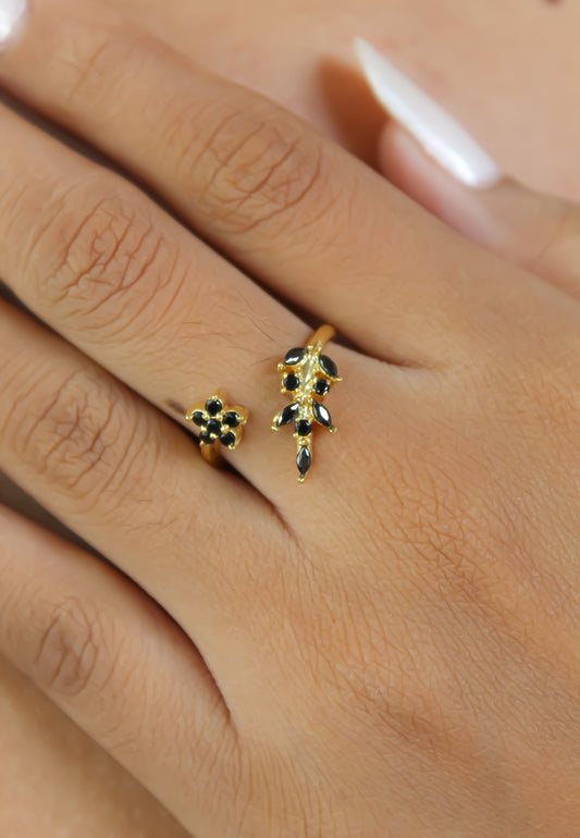 Fleur de Larino Ring Bombay Sunset
