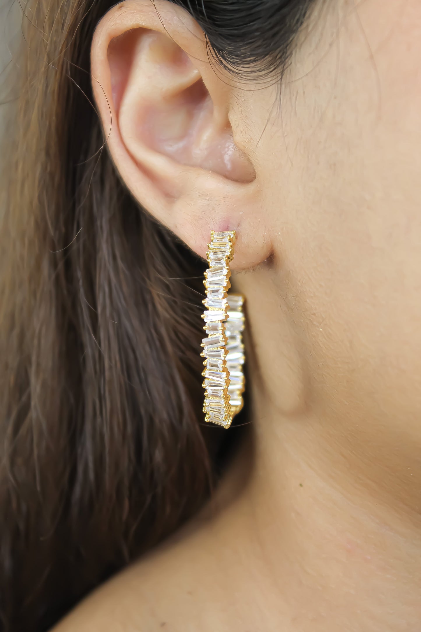 narni hoop earrings Bombay Sunset