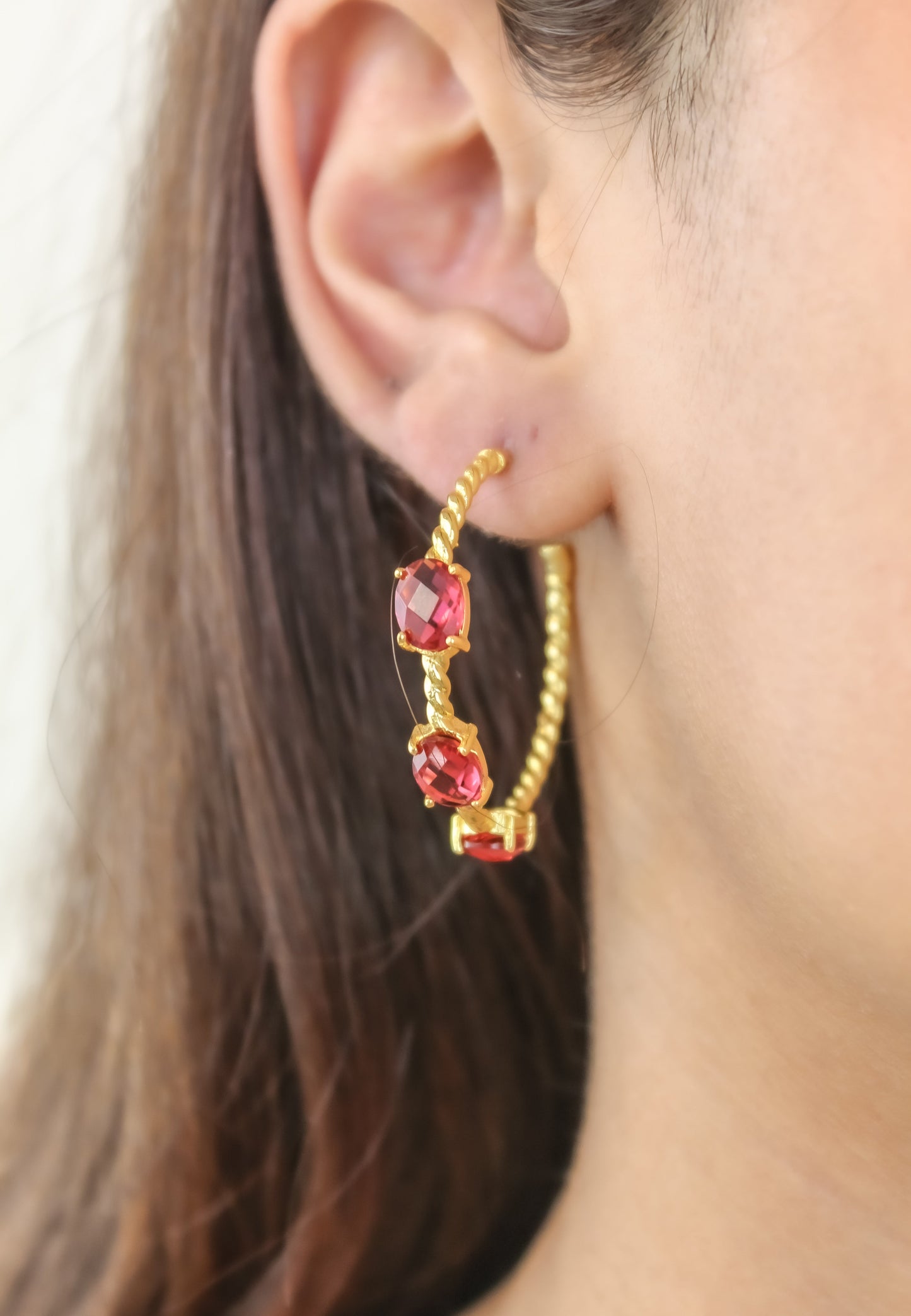 doha earrings Bombay Sunset