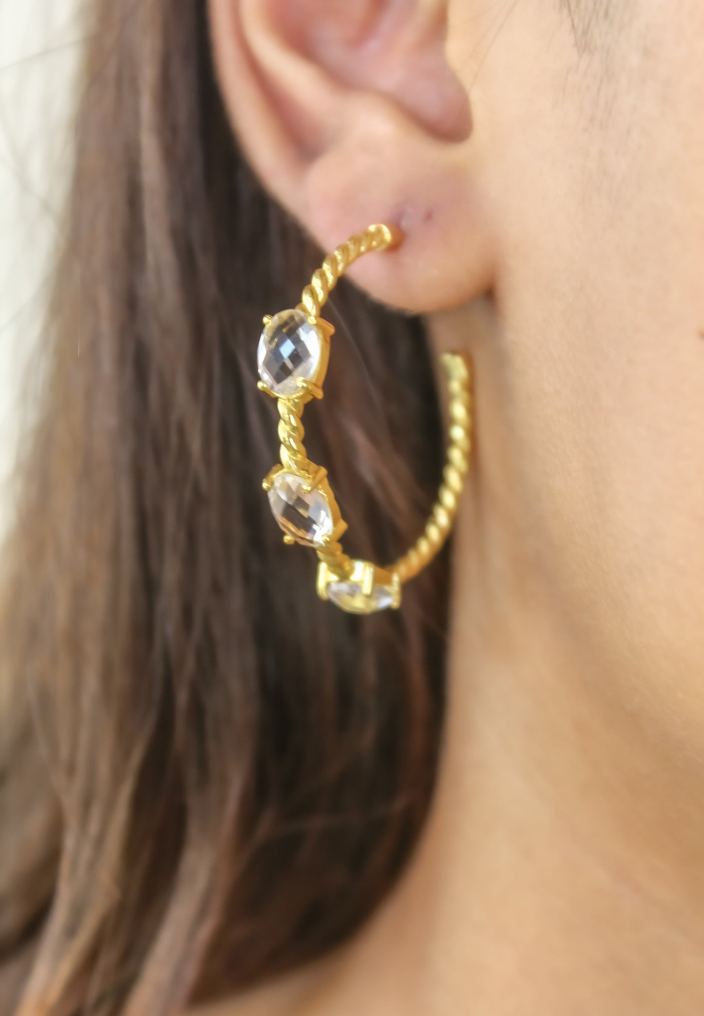 doha earrings Bombay Sunset