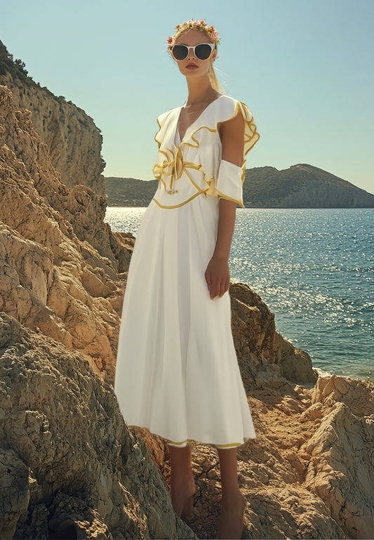 Oasis White Dress