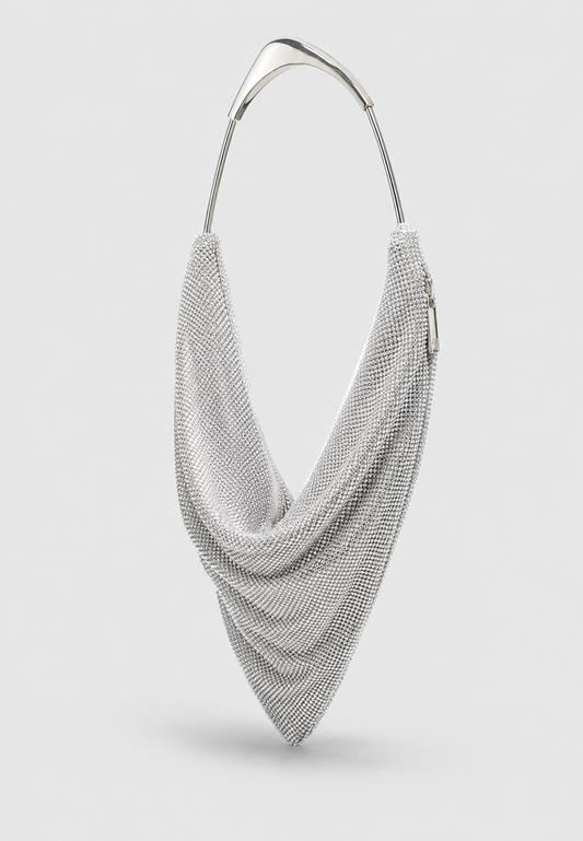 Iara Silver Handbag