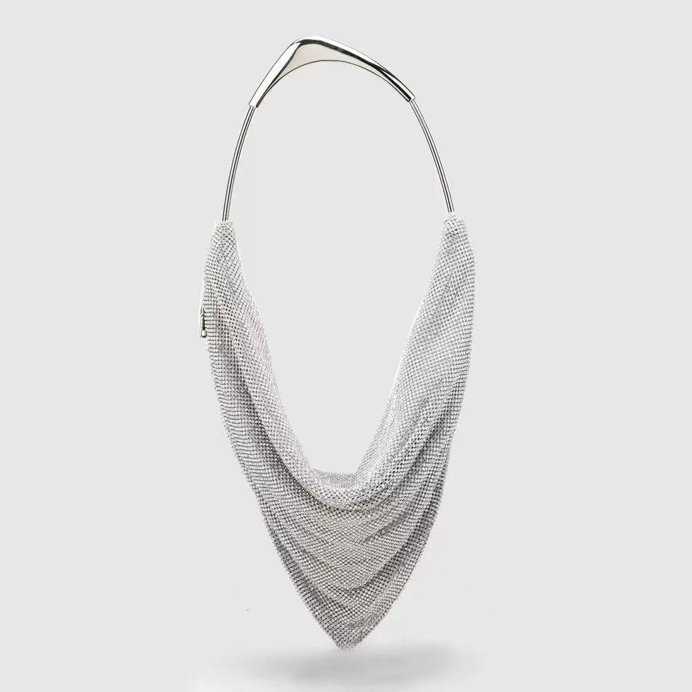Iara Silver Handbag